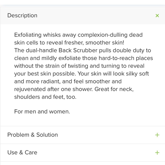 Norwex Double Sided Back Scrubber - Picture 3 of 7